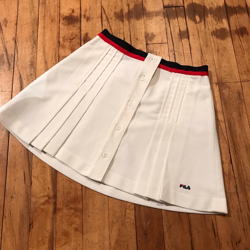 VIntage FILA tennis sport pleat skirt! Americana!